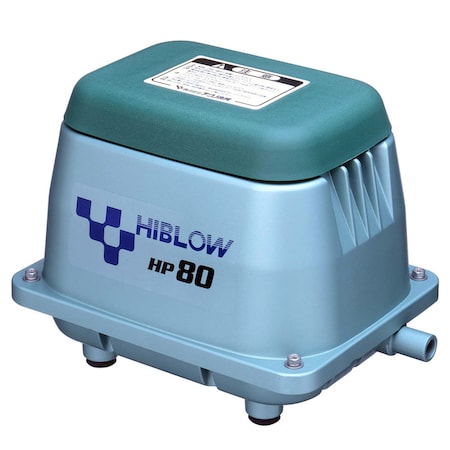 Hiblow HIBLOW HP-80 Aluminum Linear Diaphragm AC Septic Air Pump HP-80-0110
